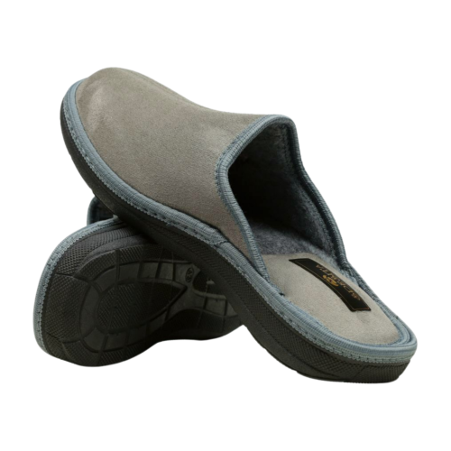 Мъжки домашни пантофи сиви 20-121