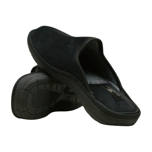 Мъжки домашни пантофи черни 20-139