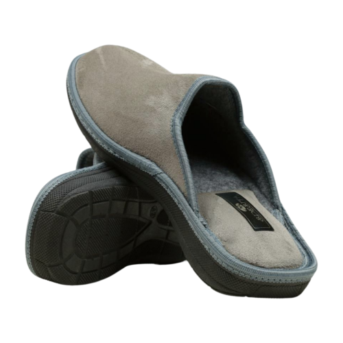 Мъжки домашни пантофи сиви 20-139