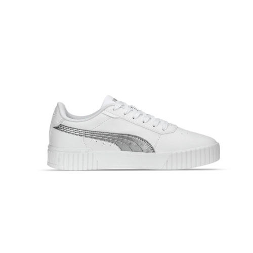 Дамски кецове PUMA в бяло 389387-02 Carina 2.0 Space Metallics