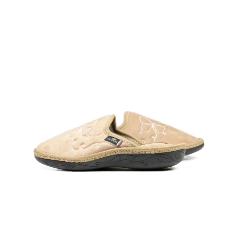 Дамски домашни пантофи бежови 2103