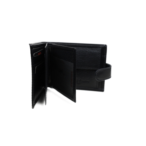 Мъжки кожен портфейл черен 11Р