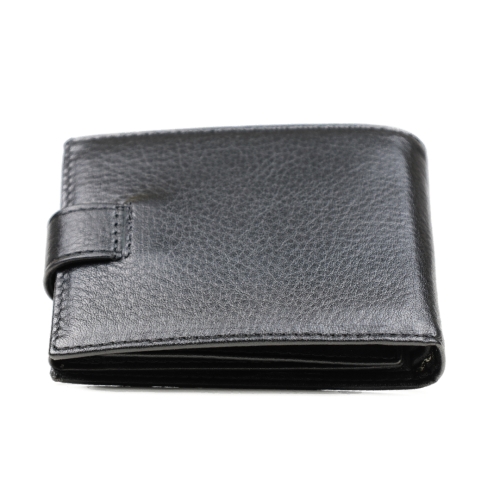 Мъжки кожен портфейл черен 63Р