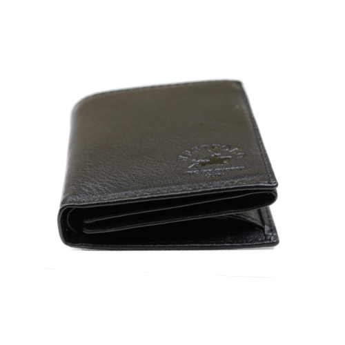 Мъжки кожен портфейл черен 1002