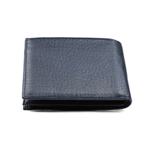 Мъжки кожен портфейл тъмно син 242