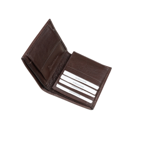 Мъжки кожен портфейл кафяв 97