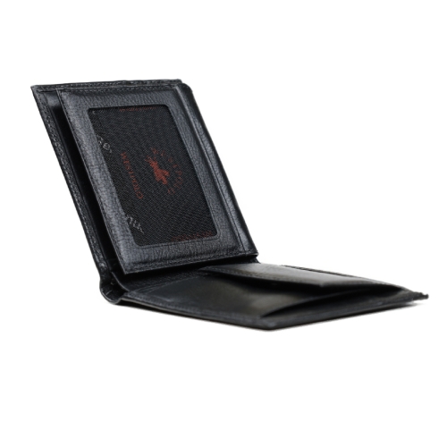 Мъжки кожен портфейл черен 35