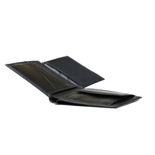 Мъжки кожен портфейл черен 35