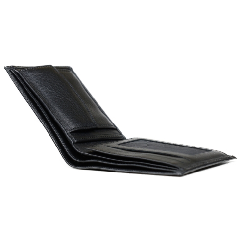 Мъжки кожен портфейл черен 248