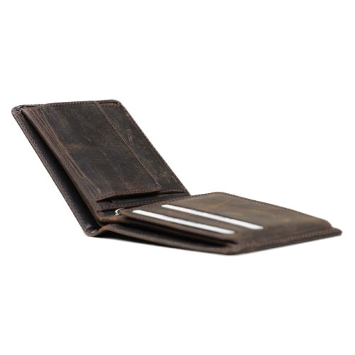 Мъжки кожен портфейл кафяв 1544