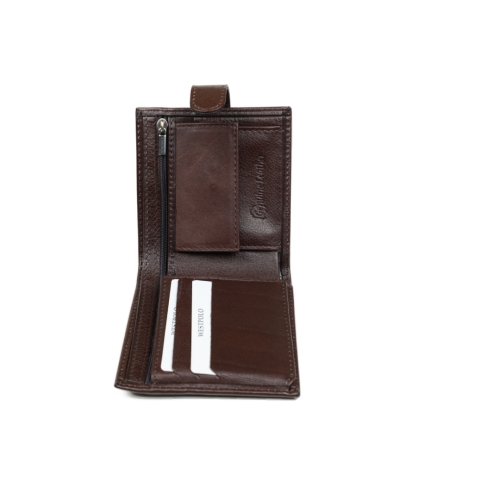 Мъжки кожен портфейл кафяв 56Р