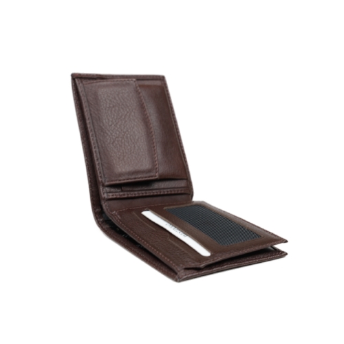 Мъжки кожен портфейл кафяв 242