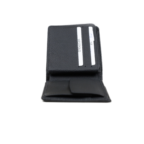 Мъжки кожен портфейл черен 537