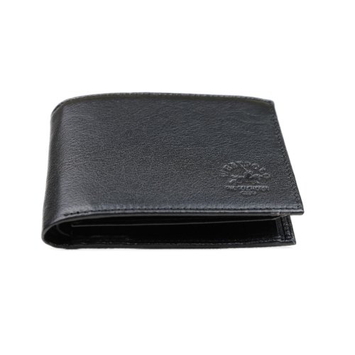 Мъжки кожен портфейл черен 12