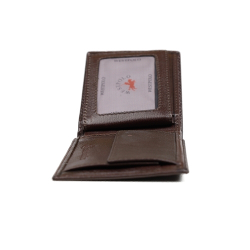 Мъжки кожен портфейл кафяв 65