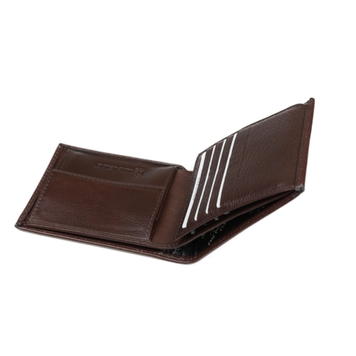 Мъжки кожен портфейл кафяв 98