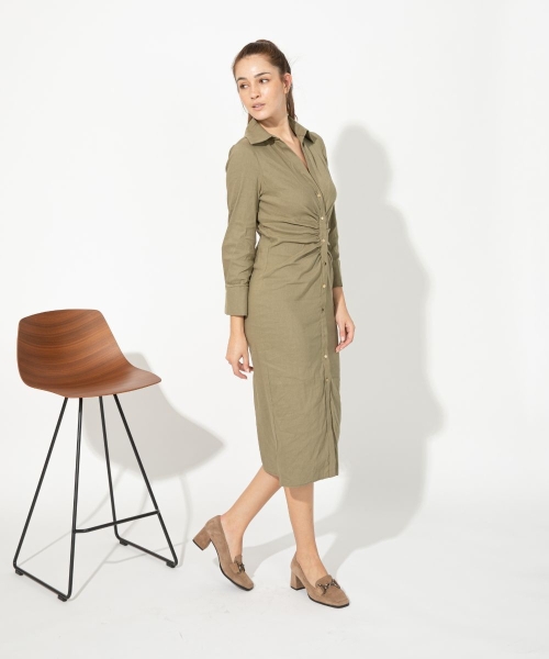 Дамски елегантни обувки от естествен велур тауп 5607 H-260 Patricia Miller