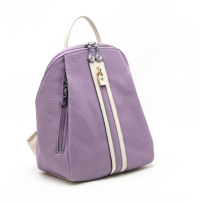 Дамска раница лилава 1123 M86 Petek Silver&Polo