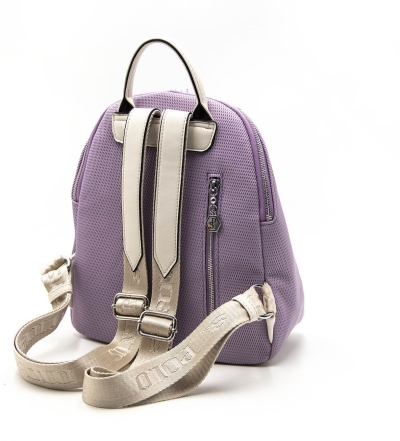 Дамска раница лилава 1123 M86 Petek Silver&Polo