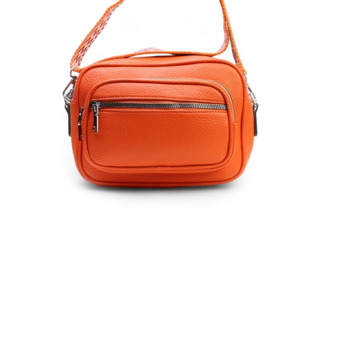 Дамска чанта през рамо оранж 28587