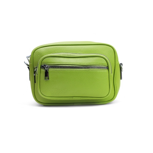 Дамска чанта през рамо зелена 28587