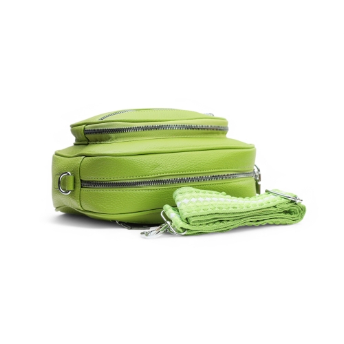 Дамска чанта през рамо зелена 28587