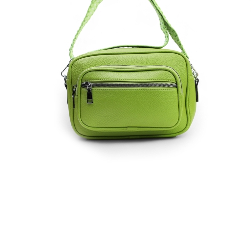 Дамска чанта през рамо зелена 28587