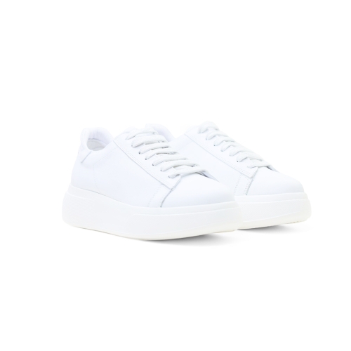 Дамски спортни обувки от естествена кожа в бяло 242331 Angelina Ricci