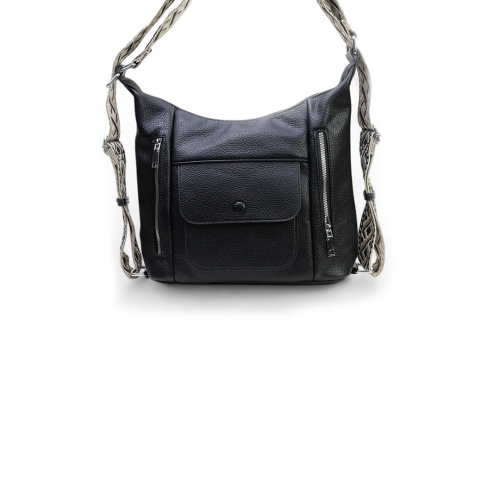 Дамска ежедневна чанта черна 11029