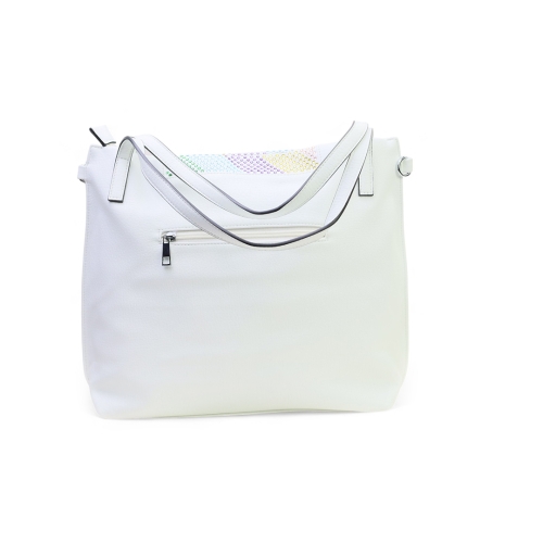 Дамска ежедневна чанта бяла 60013