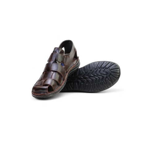 Мъжки ежедневни сандали от естествена кожа таба 180