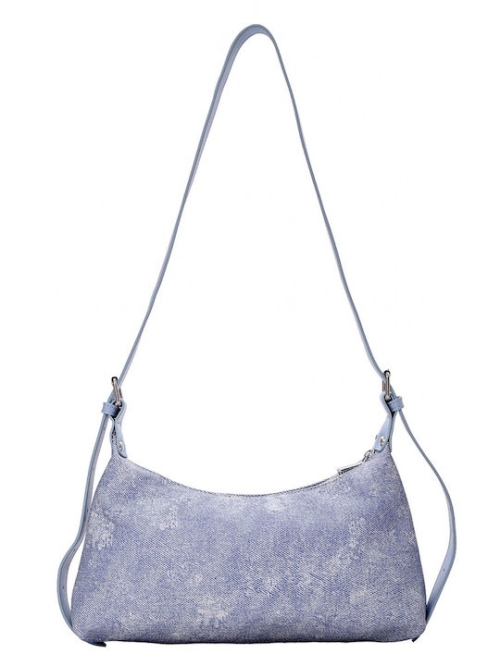 Дамска чанта през рамо светло синя SW8945