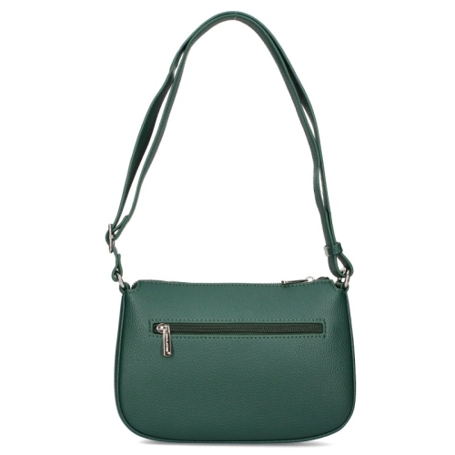 Дамска чанта през рамо тъмно зелена CM6708B David Jones