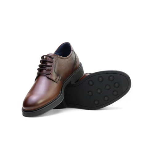 Мъжки ежедневни обувки от естествена кожа кафяви 1160 Baerchi