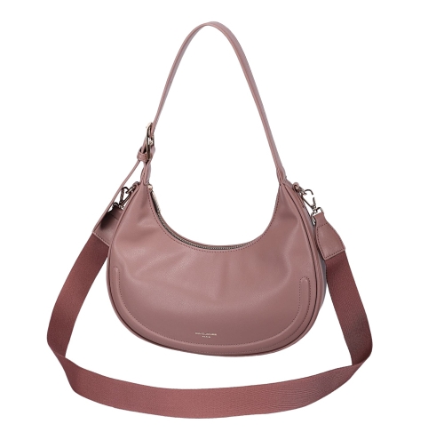 Дамска елегантна чанта тъмно розова CM7244F David Jones