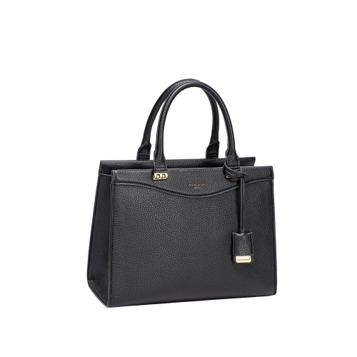 Дамска елегантна чанта черна CM7277 David Jones