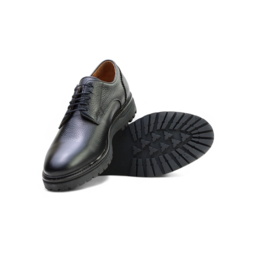 Мъжки ежедневни обувки от естествена кожа черни 247202