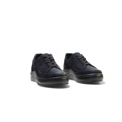 Дамски спортни обувки от естествен набук черни 216677