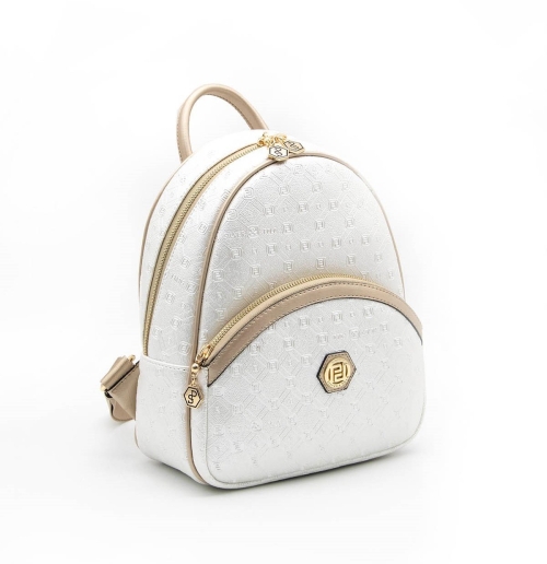 Дамска раница сребро 945 M46 P.Baski Silver&Polo