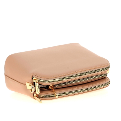 Дамска чанта през рамо розова CM7342A David Jones