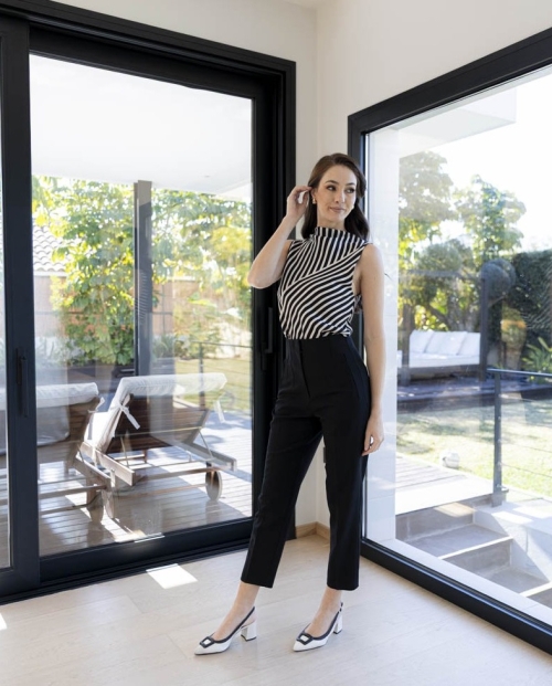 Дамски елегантни сандали от естествена кожа крем 6746F H-1027 Patricia Miller