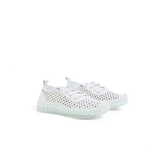 Дамски ежедневни обувки от естествена кожа в бяло 141111