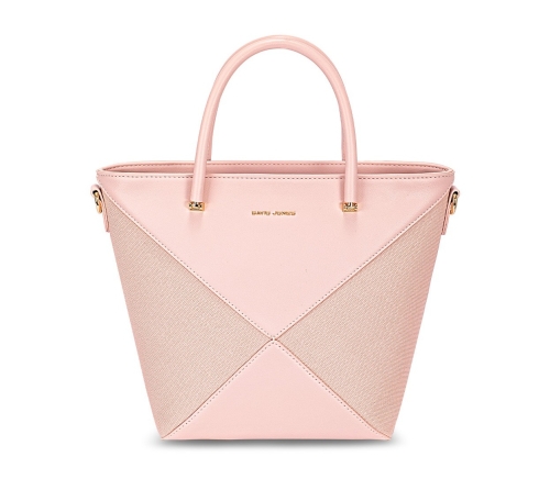 Дамска елегантна чанта розова CM7534 David Jones