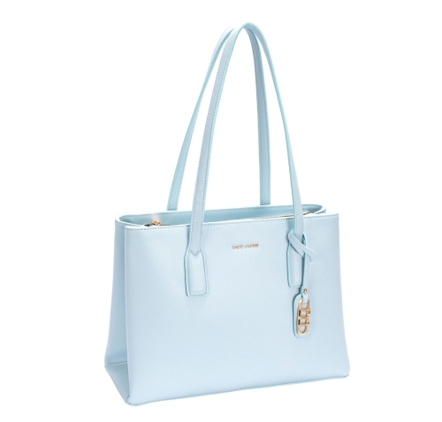 Дамска елегантна чанта светло синя CM7468 David Jones