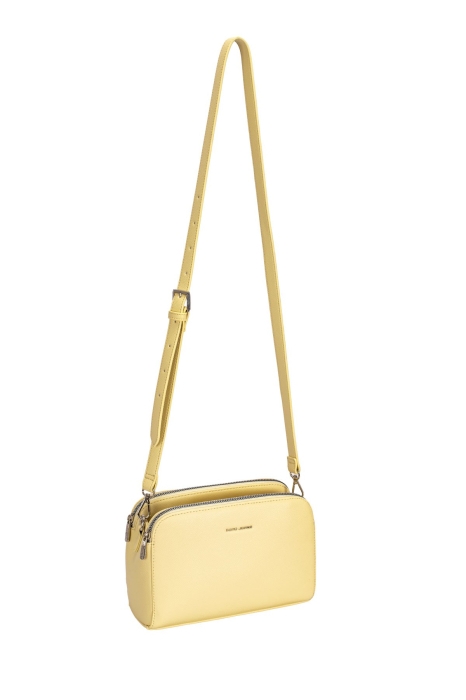 Дамска чанта през рамо жълта CM6793A David Jones