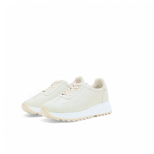 Дамски спортни обувки от естествена кожа бежови 326