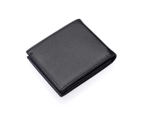 Мъжки кожен портфейл черен 61