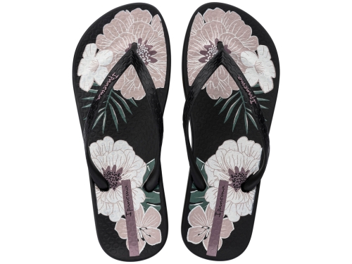 Дамски джапанки в черно и цветове 83611/BD535 Ipanema