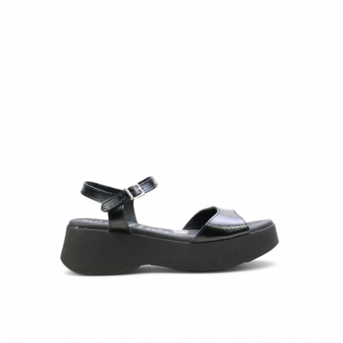 Дамски ежедневни сандали от естествена кожа черни 5682 Oh My Sandals