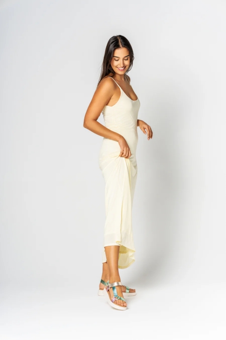 Дамски ежедневни сандали от естествена кожа шарени 5653 Oh My Sandals